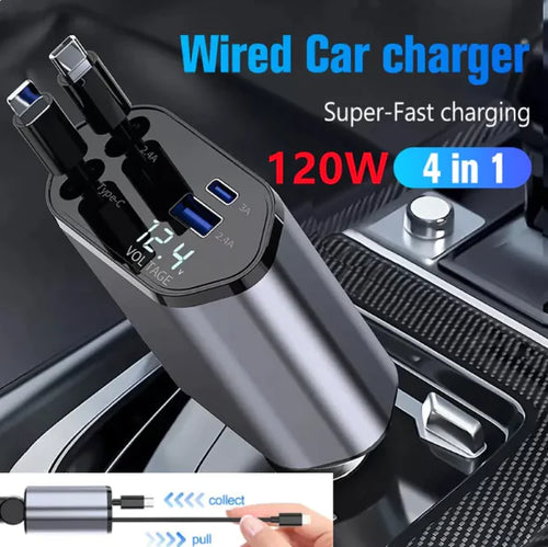 Retractable Car Charger